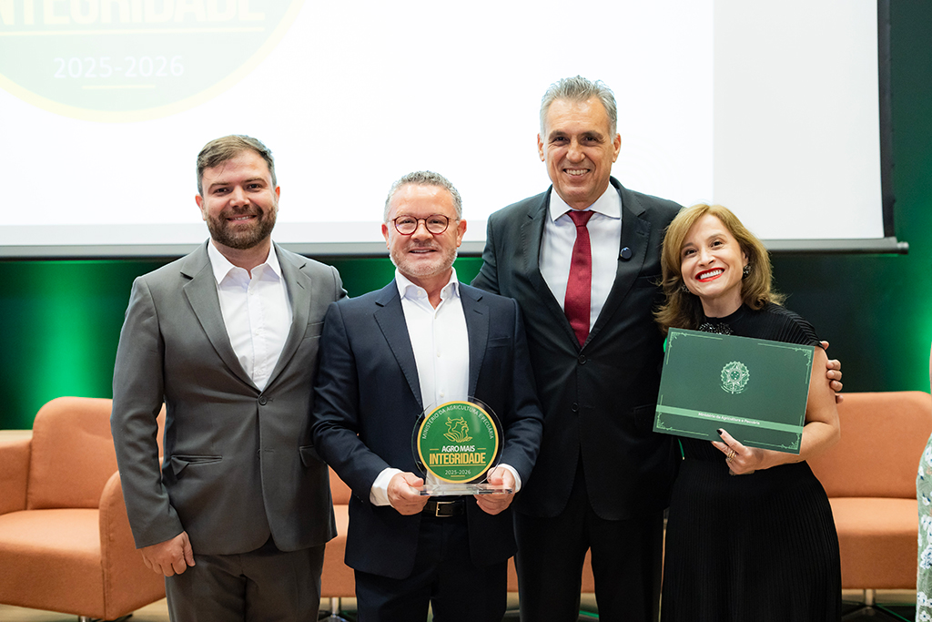 Bioma conquista o Selo Agro Mais Integridade 2025–2026