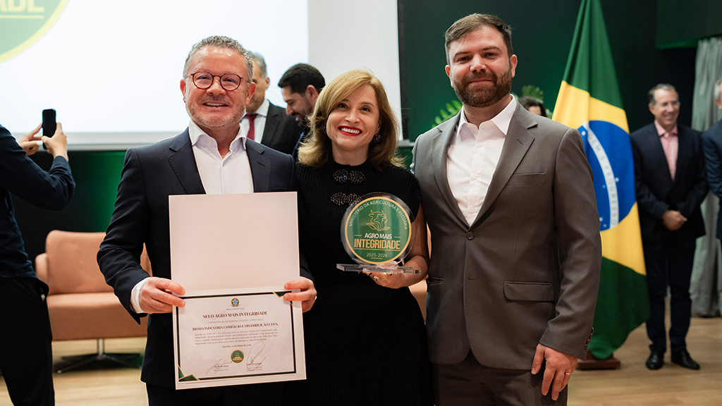 Bioma conquista o Selo Agro Mais Integridade 2025–2026